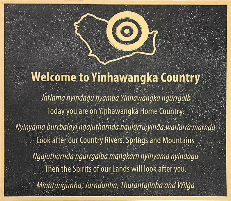 Architectural bronze plaque used for signage and identification, combining elegant design with long-lasting outdoor durability.