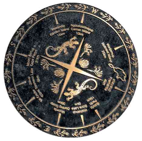 Architectural bronze plaque for public art installation – custom engraved signage for buildings, monuments, or civic spaces
