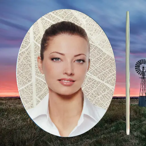 Ceramic photo tiles featuring high-resolution printed images, designed for permanent installation on memorial plaques, headstones, or outdoor tribute walls.